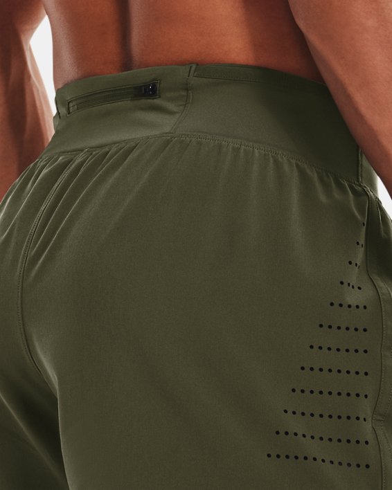 Men's UA Speedpocket 5" Shorts, Green, pdpMainDesktop image number 3